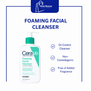 CeraVe Foaming Facial Cleanser – Oil Control Face Wash for Normal to Oily Skin (237ml)